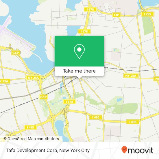 Tafa Development Corp map