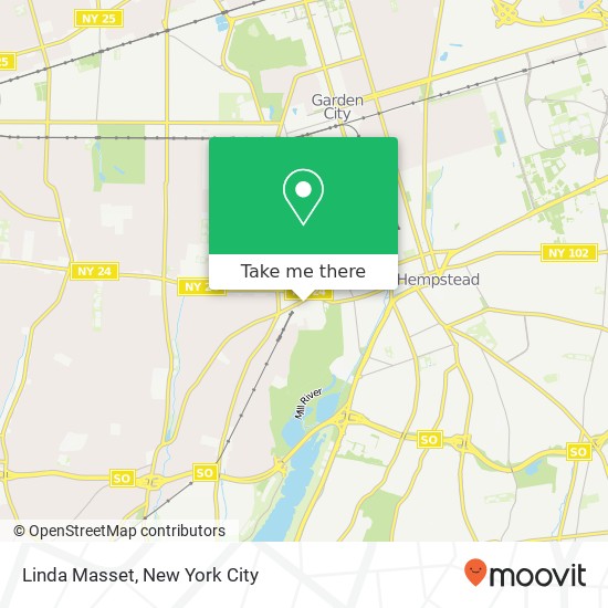 Linda Masset map