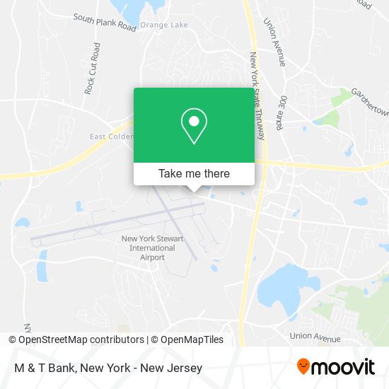 M & T Bank map