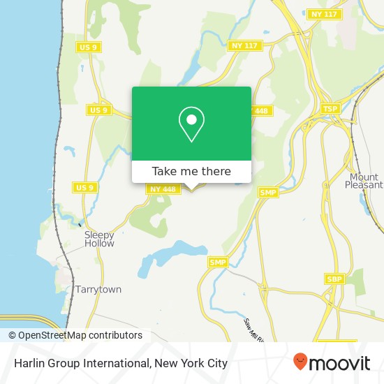Harlin Group International map