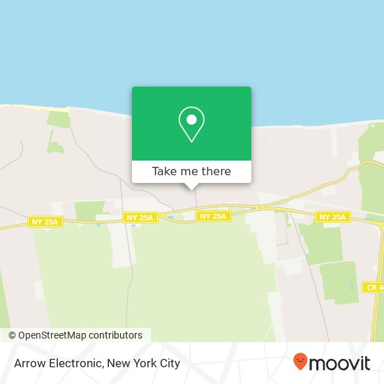 Arrow Electronic map