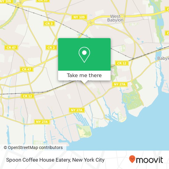 Mapa de Spoon Coffee House Eatery