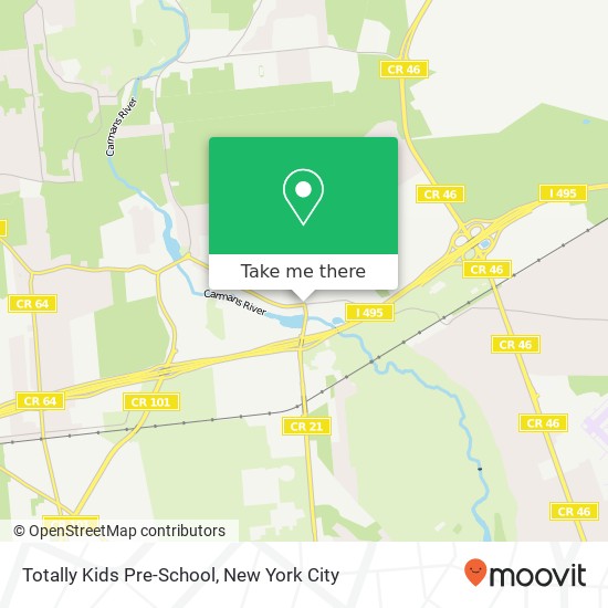 Mapa de Totally Kids Pre-School