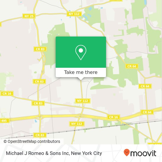 Michael J Romeo & Sons Inc map