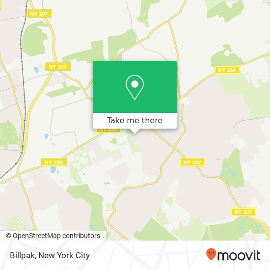 Mapa de Billpak
