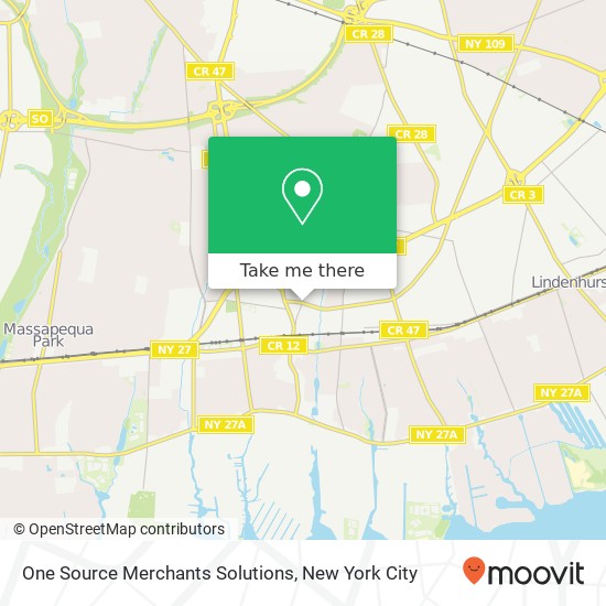 One Source Merchants Solutions map