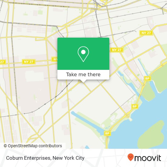 Coburn Enterprises map