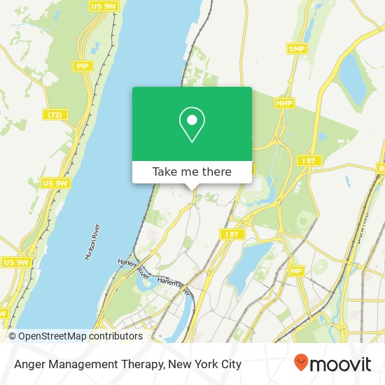 Anger Management Therapy map