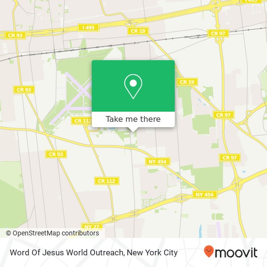 Mapa de Word Of Jesus World Outreach