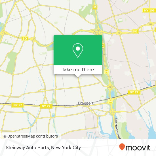 Steinway Auto Parts map