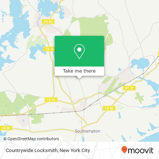 Mapa de Countrywide Locksmith