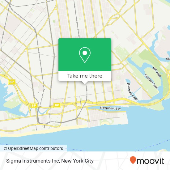 Sigma Instruments Inc map