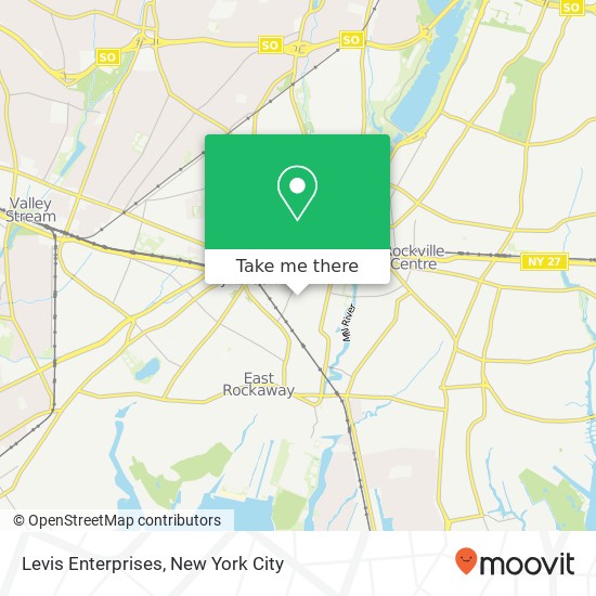 Levis Enterprises map