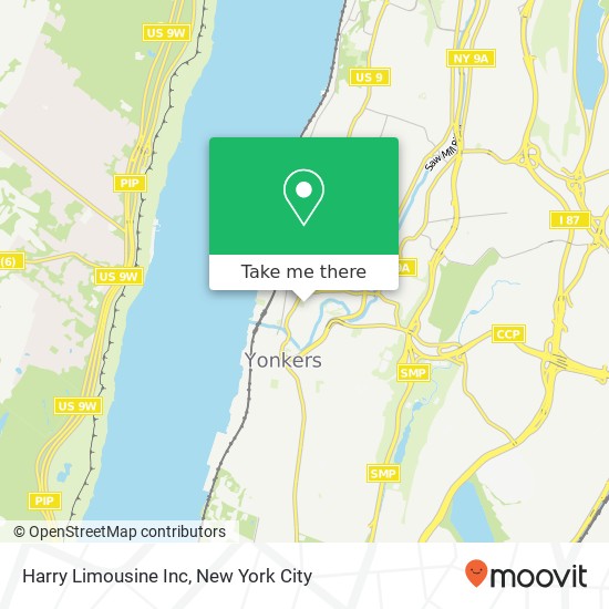 Harry Limousine Inc map