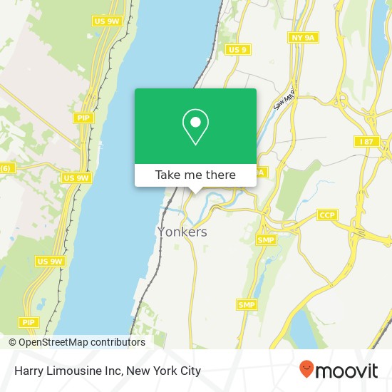 Mapa de Harry Limousine Inc