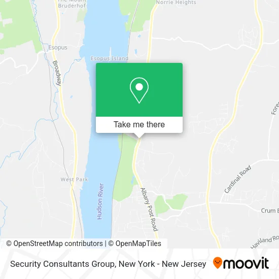 Security Consultants Group map