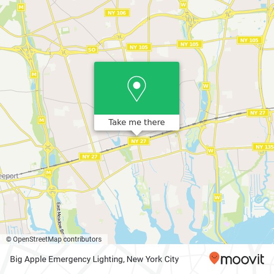 Big Apple Emergency Lighting map