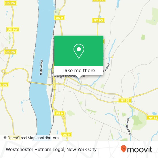 Westchester Putnam Legal map