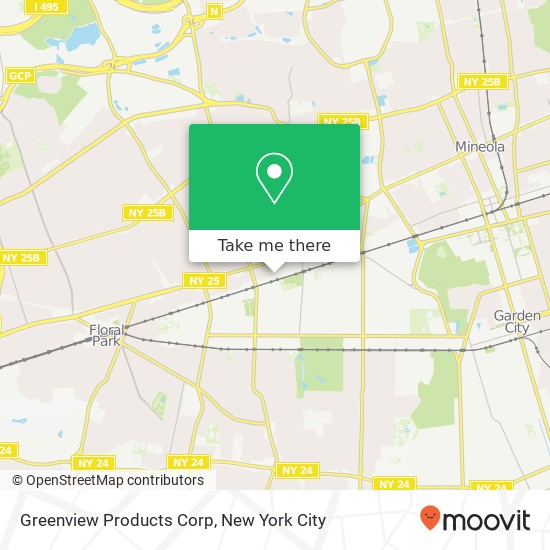 Greenview Products Corp map