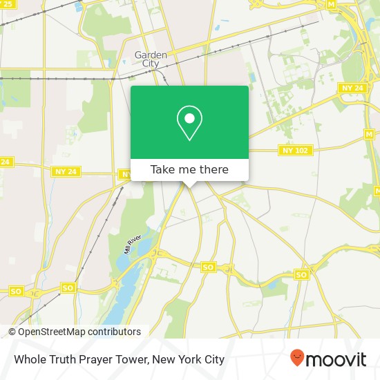 Whole Truth Prayer Tower map