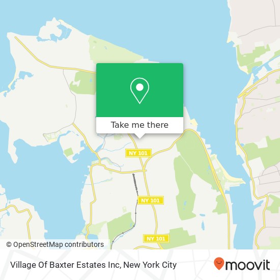 Mapa de Village Of Baxter Estates Inc