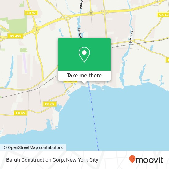 Baruti Construction Corp map