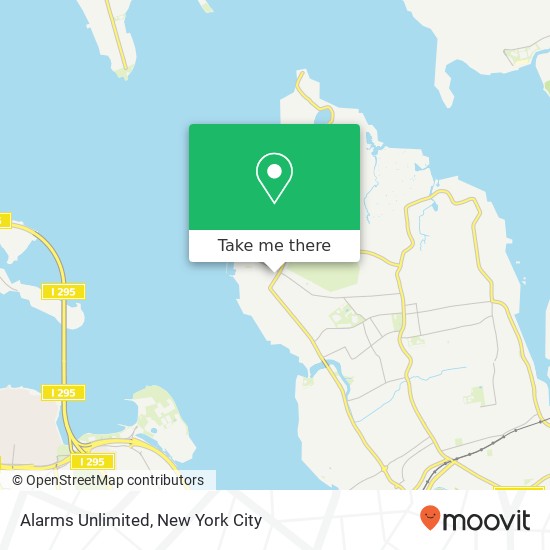 Alarms Unlimited map