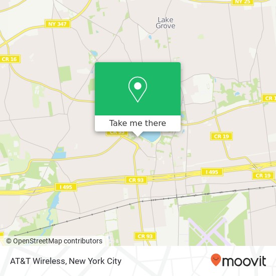 AT&T Wireless map