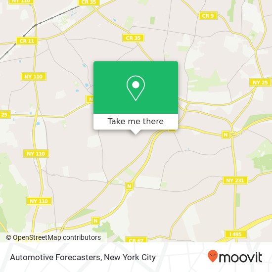 Mapa de Automotive Forecasters