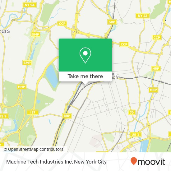 Mapa de Machine Tech Industries Inc