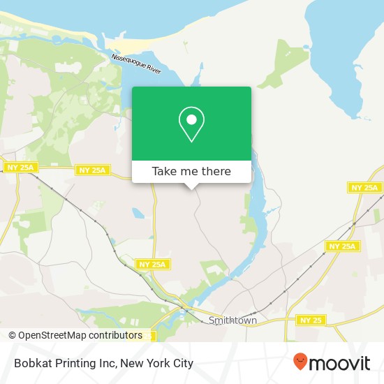 Bobkat Printing Inc map