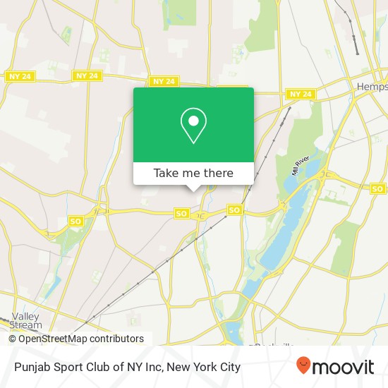 Mapa de Punjab Sport Club of NY Inc