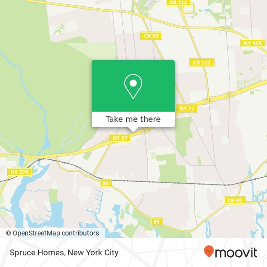 Spruce Homes map