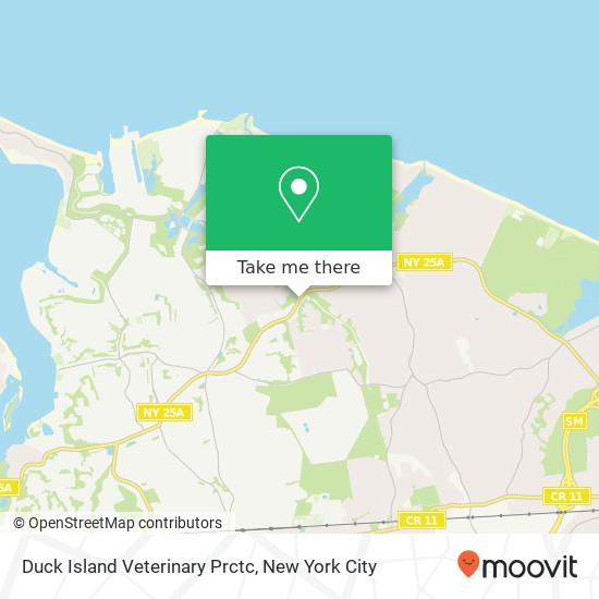 Mapa de Duck Island Veterinary Prctc