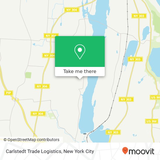 Carlstedt Trade Logistics map