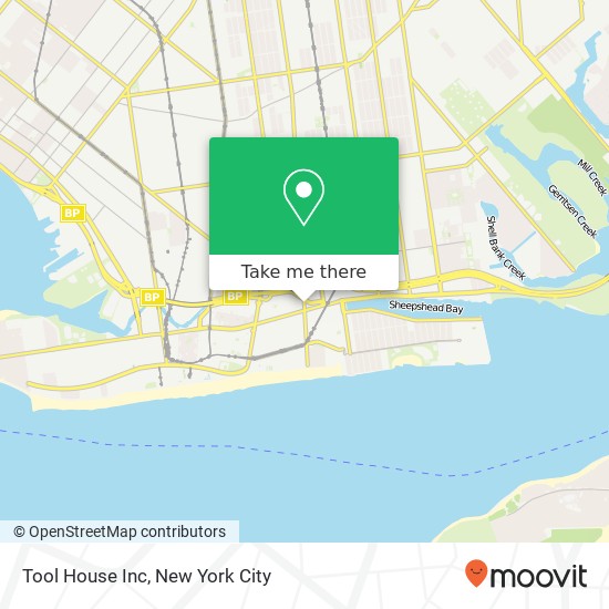 Mapa de Tool House Inc