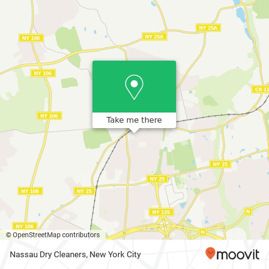 Nassau Dry Cleaners map