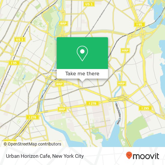 Mapa de Urban Horizon Cafe