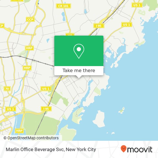 Marlin Office Beverage Svc map