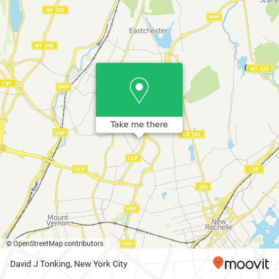 David J Tonking map