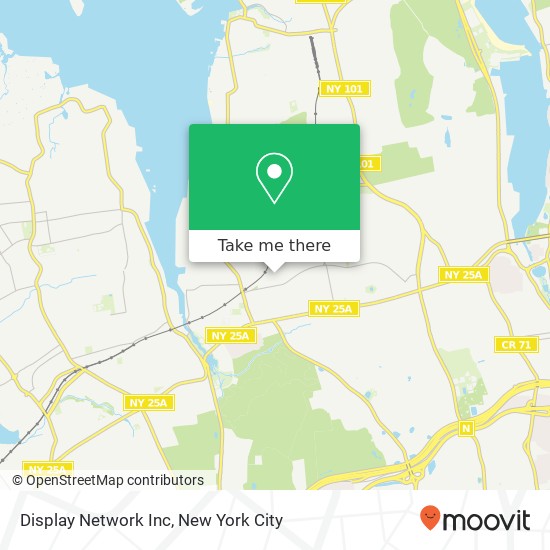 Mapa de Display Network Inc