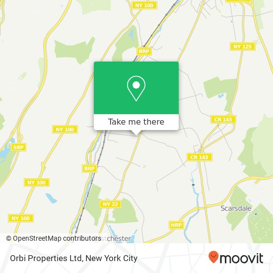 Orbi Properties Ltd map