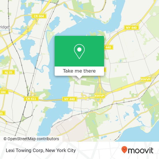 Lexi Towing Corp map