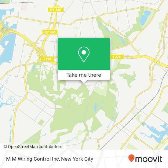 M M Wiring Control Inc map