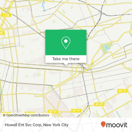 Mapa de Howell Ent Svc Corp