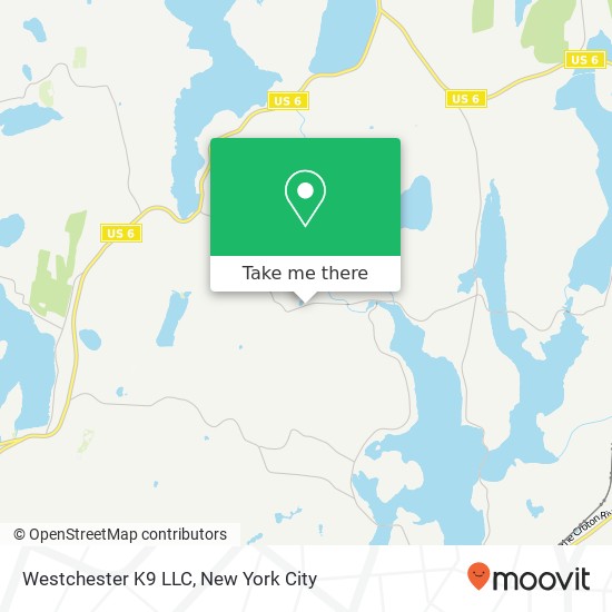 Mapa de Westchester K9 LLC