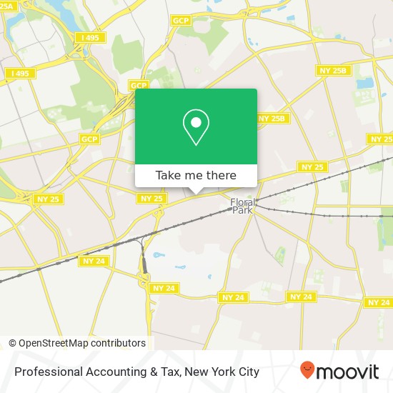 Professional Accounting & Tax map