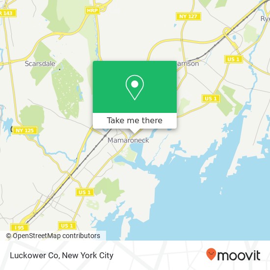 Luckower Co map