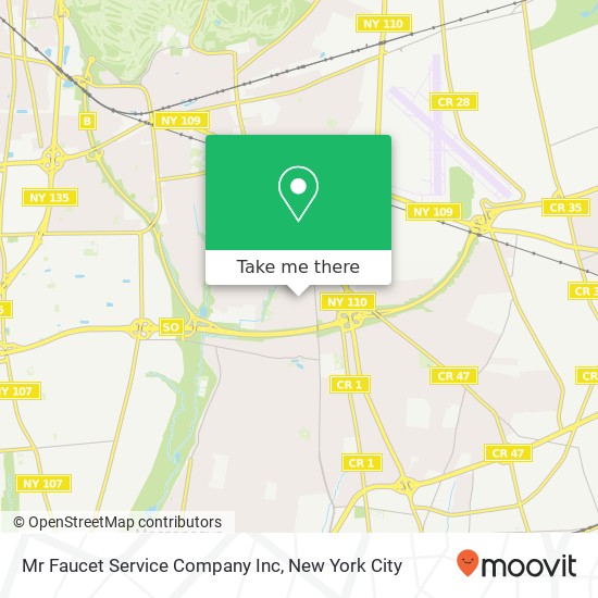 Mr Faucet Service Company Inc map