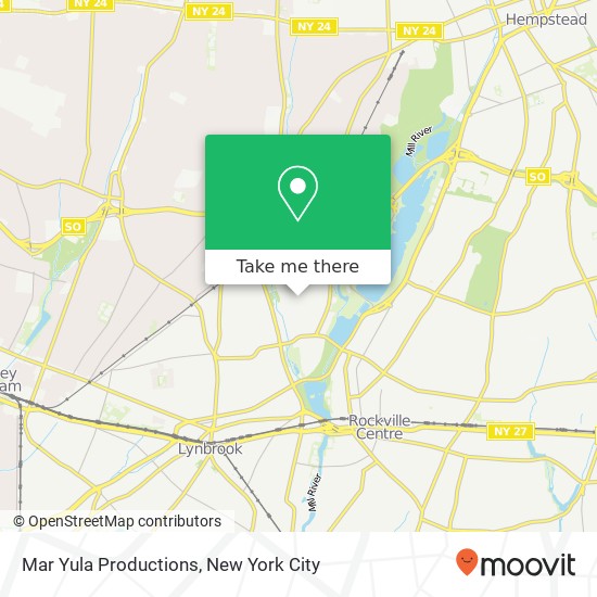 Mar Yula Productions map